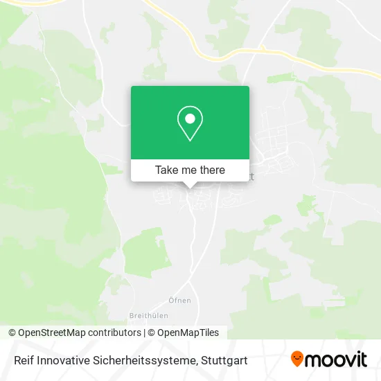 Карта Reif Innovative Sicherheitssysteme