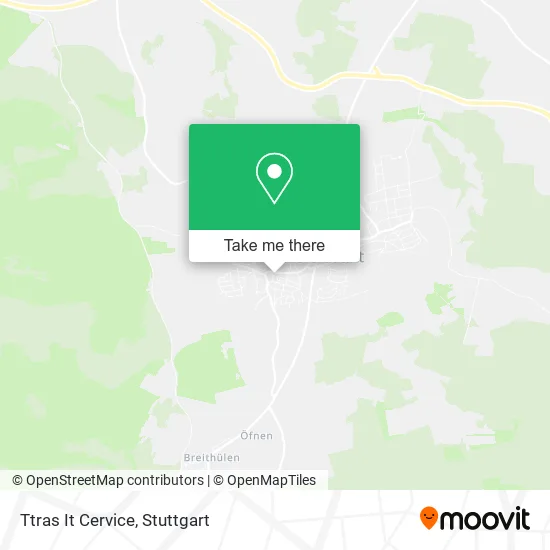 Карта Ttras It Cervice