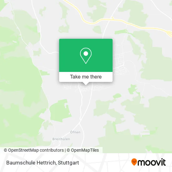 Карта Baumschule Hettrich