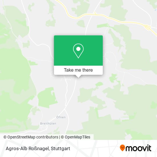 Agros-Alb Roßnagel map