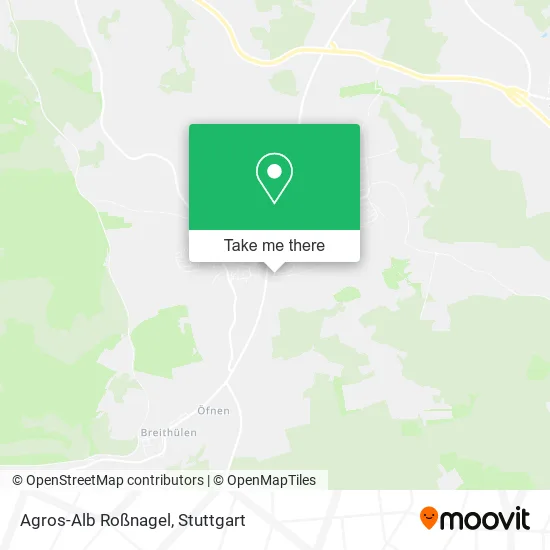 Agros-Alb Roßnagel map