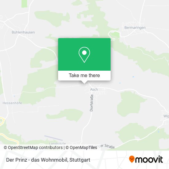 Der Prinz - das Wohnmobil map