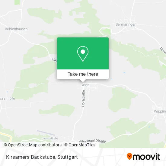 Карта Kirsamers Backstube