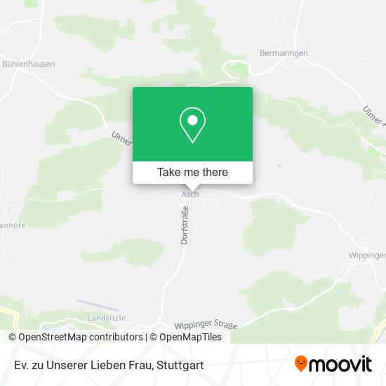 Ev. zu Unserer Lieben Frau map