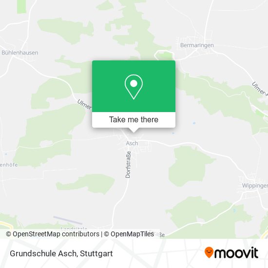 Карта Grundschule Asch
