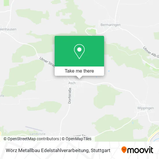 Карта Wörz Metallbau Edelstahlverarbeitung