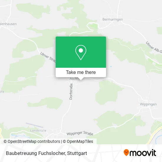 Карта Baubetreuung Fuchslocher