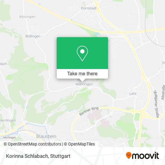 Korinna Schlabach map