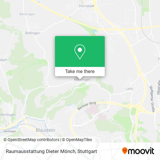 Raumausstattung Dieter Mönch map