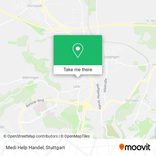 Medi Help Handel map