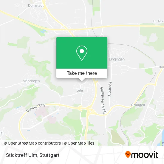 Карта Sticktreff Ulm