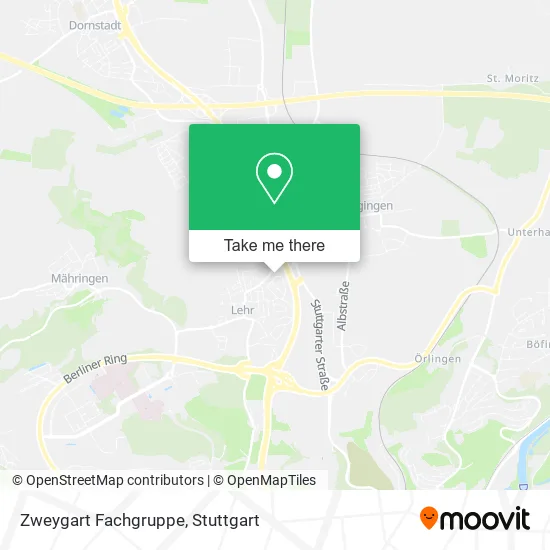 Карта Zweygart Fachgruppe