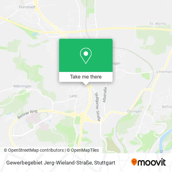 Карта Gewerbegebiet Jerg-Wieland-Straße