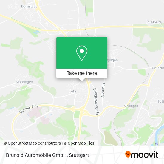 Карта Brunold Automobile GmbH
