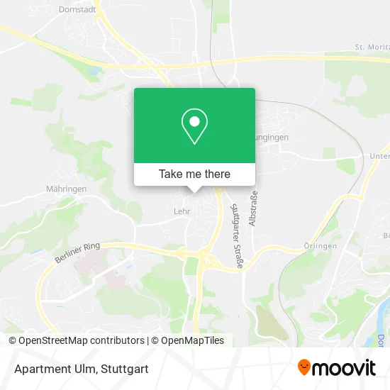 Карта Apartment Ulm