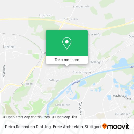 Карта Petra Reichstein Dipl.-Ing. Freie Architektin