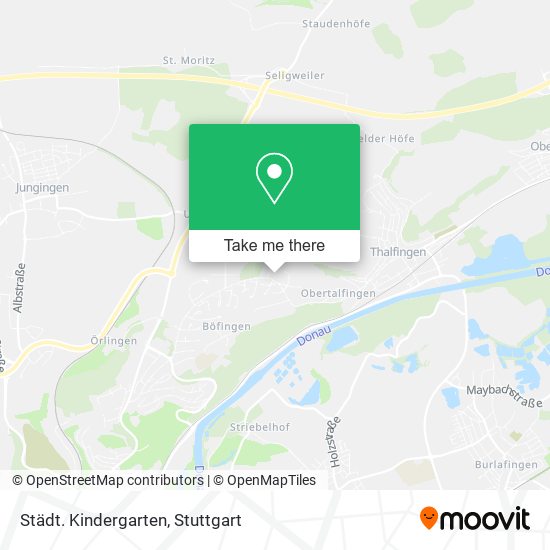 Städt. Kindergarten map