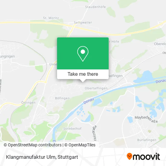 Карта Klangmanufaktur Ulm