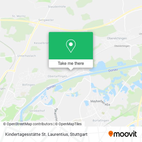 Карта Kindertagesstätte St. Laurentius