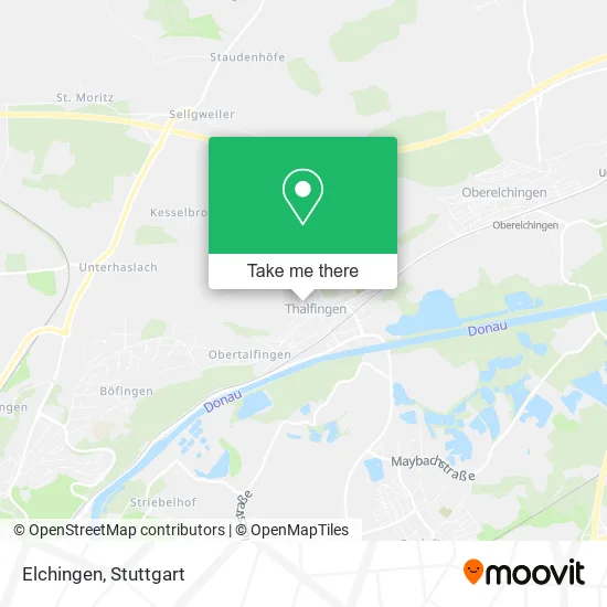 Карта Elchingen