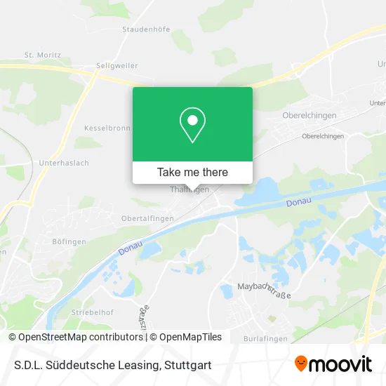 Карта S.D.L. Süddeutsche Leasing
