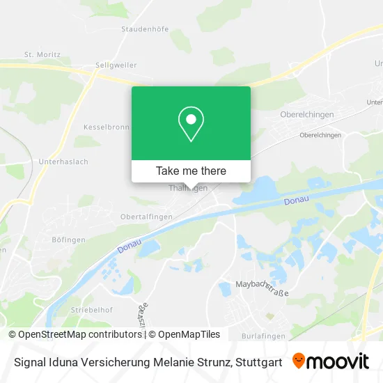 Карта Signal Iduna Versicherung Melanie Strunz