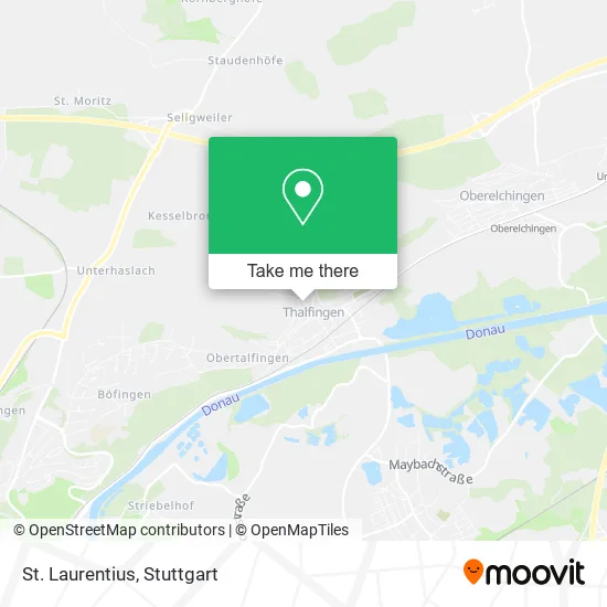 St. Laurentius map