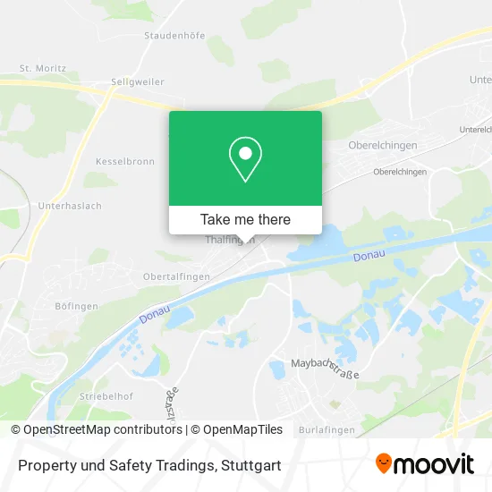 Карта Property und Safety Tradings