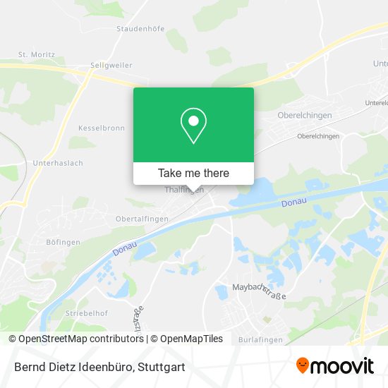 Bernd Dietz Ideenbüro map