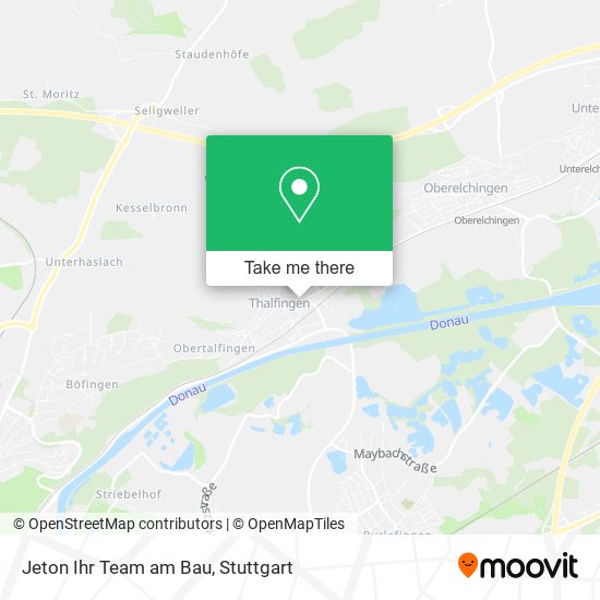 Карта Jeton Ihr Team am Bau