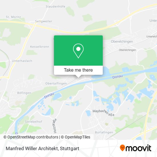 Manfred Willer Architekt map