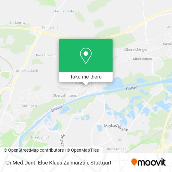 Dr.Med.Dent. Else Klaus Zahnärztin map