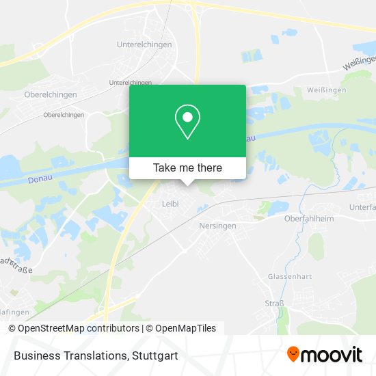 Business Translations map
