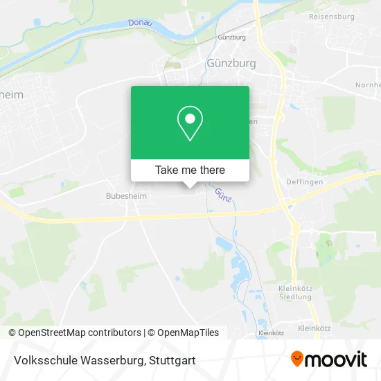 Карта Volksschule Wasserburg