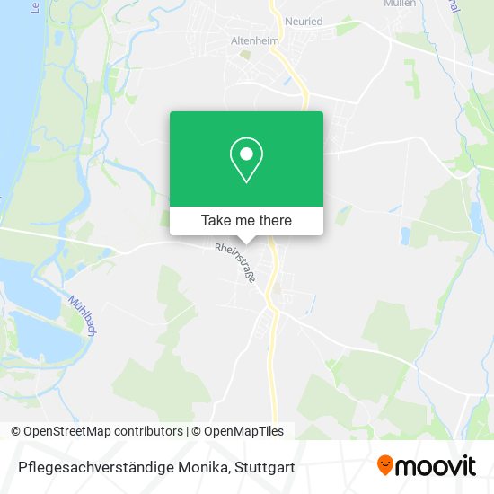 Pflegesachverständige Monika map