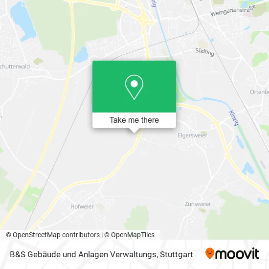 Карта B&S Gebäude und Anlagen Verwaltungs