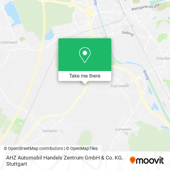 Карта AHZ Automobil Handels Zentrum GmbH & Co. KG