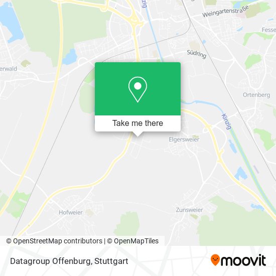 Datagroup Offenburg map