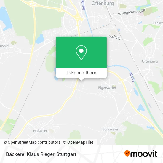 Карта Bäckerei Klaus Rieger
