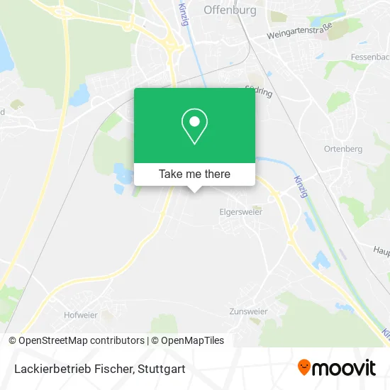 Карта Lackierbetrieb Fischer