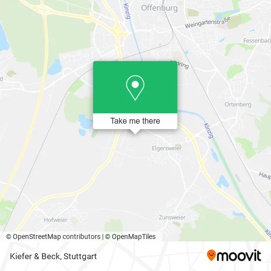 Карта Kiefer & Beck