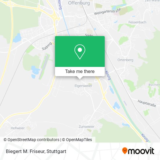 Biegert M. Friseur map