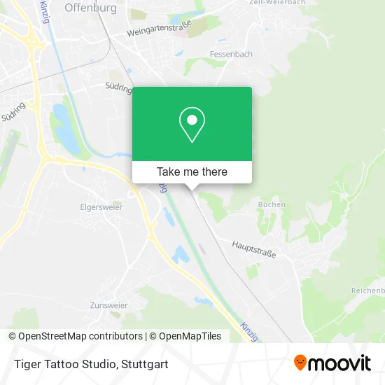 Карта Tiger Tattoo Studio