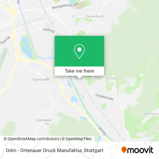Карта Odm - Ortenauer Druck Manufaktur