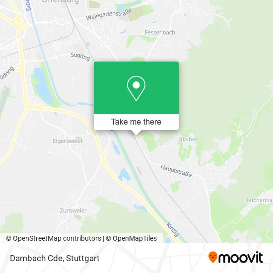 Карта Dambach Cde