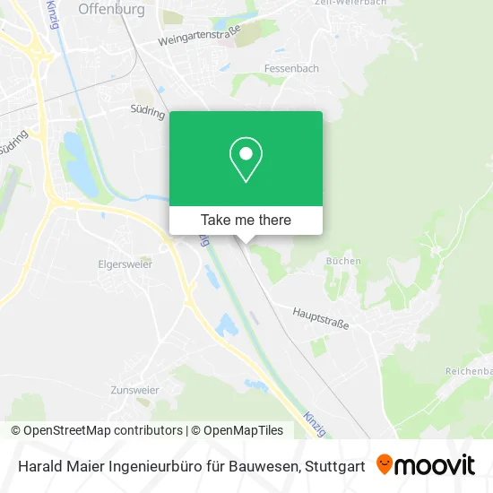 Карта Harald Maier Ingenieurbüro für Bauwesen