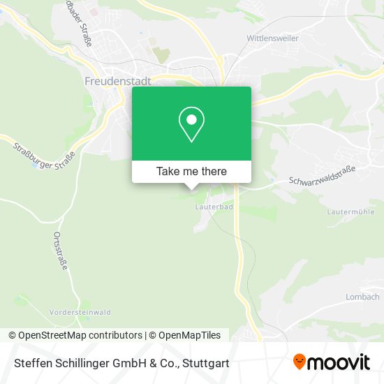 Steffen Schillinger GmbH & Co. map