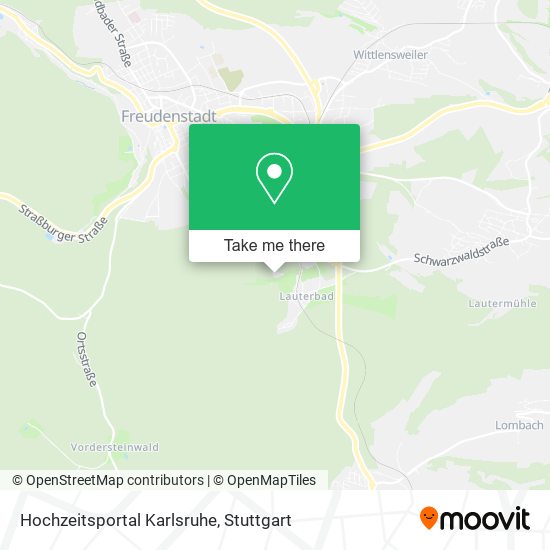 Hochzeitsportal Karlsruhe map