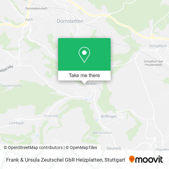 Карта Frank & Ursula Zeutschel GbR Heizplatten
