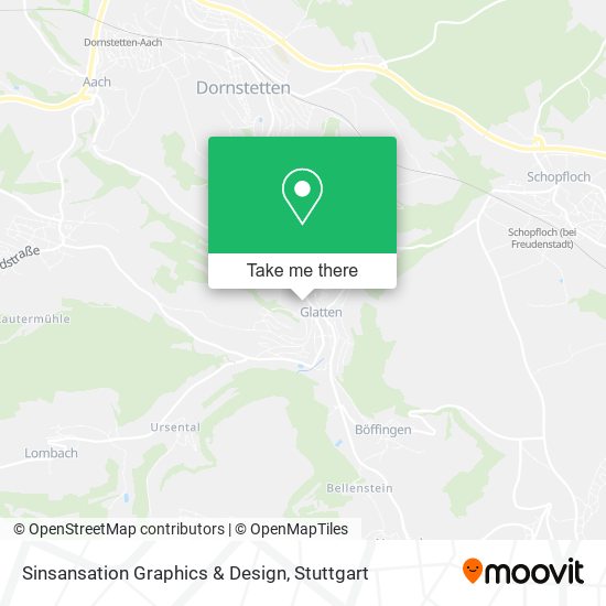 Sinsansation Graphics & Design map